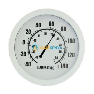 Plastic Wall Clock Thermometer