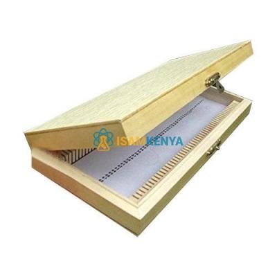 Wooden Microscope Slide Box